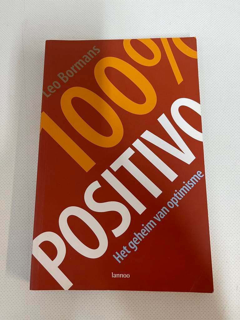 100 % Positivo - Leo Bormans, Enlèvement ou Envoi, Comme neuf
