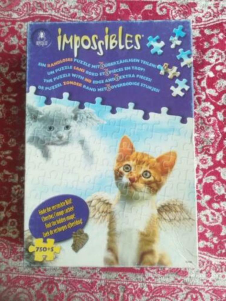 Impossibles puzzel (750 stuks), Ophalen of Verzenden, 500 t/m 1500 stukjes, Gebruikt, Legpuzzel