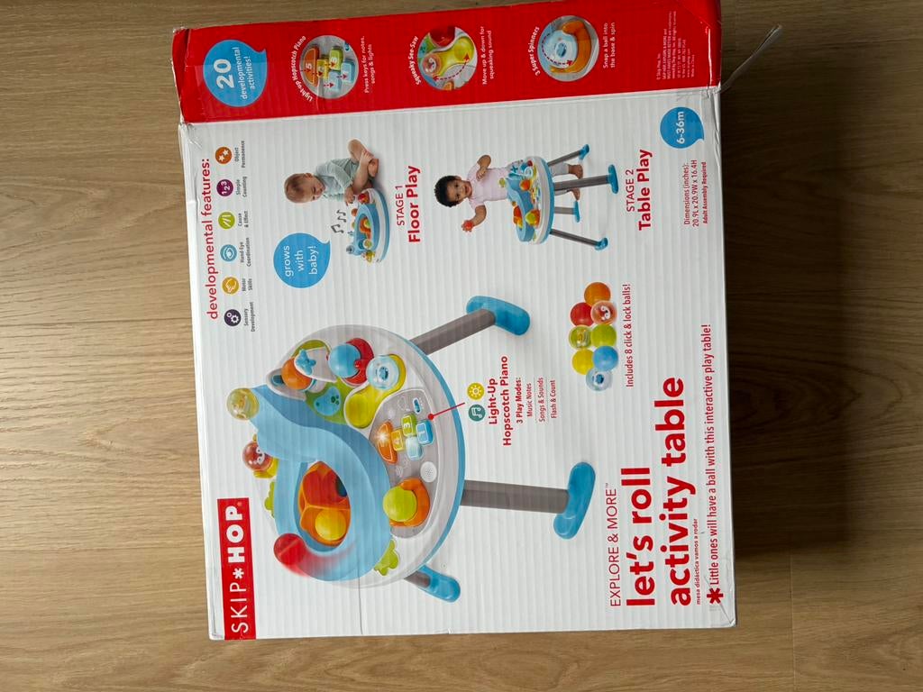 Skip hop speeltafel - activiteitentafel, Enlèvement, Utilisé
