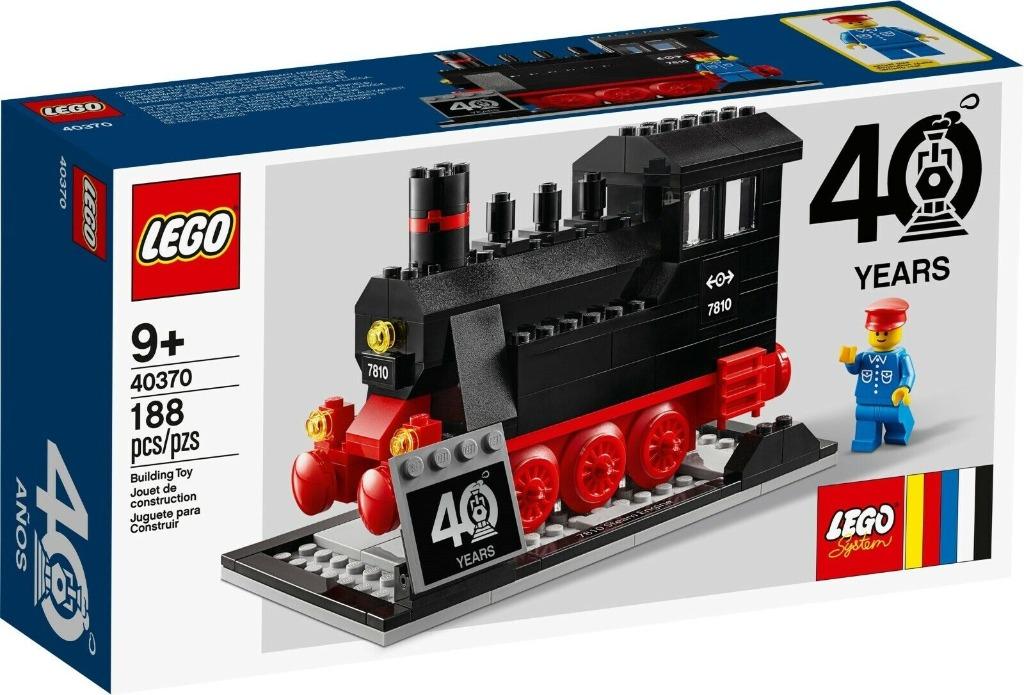 Lego 40370 40-jarig jubileumtrein, Ophalen of Verzenden, Nieuw, Complete set, Lego