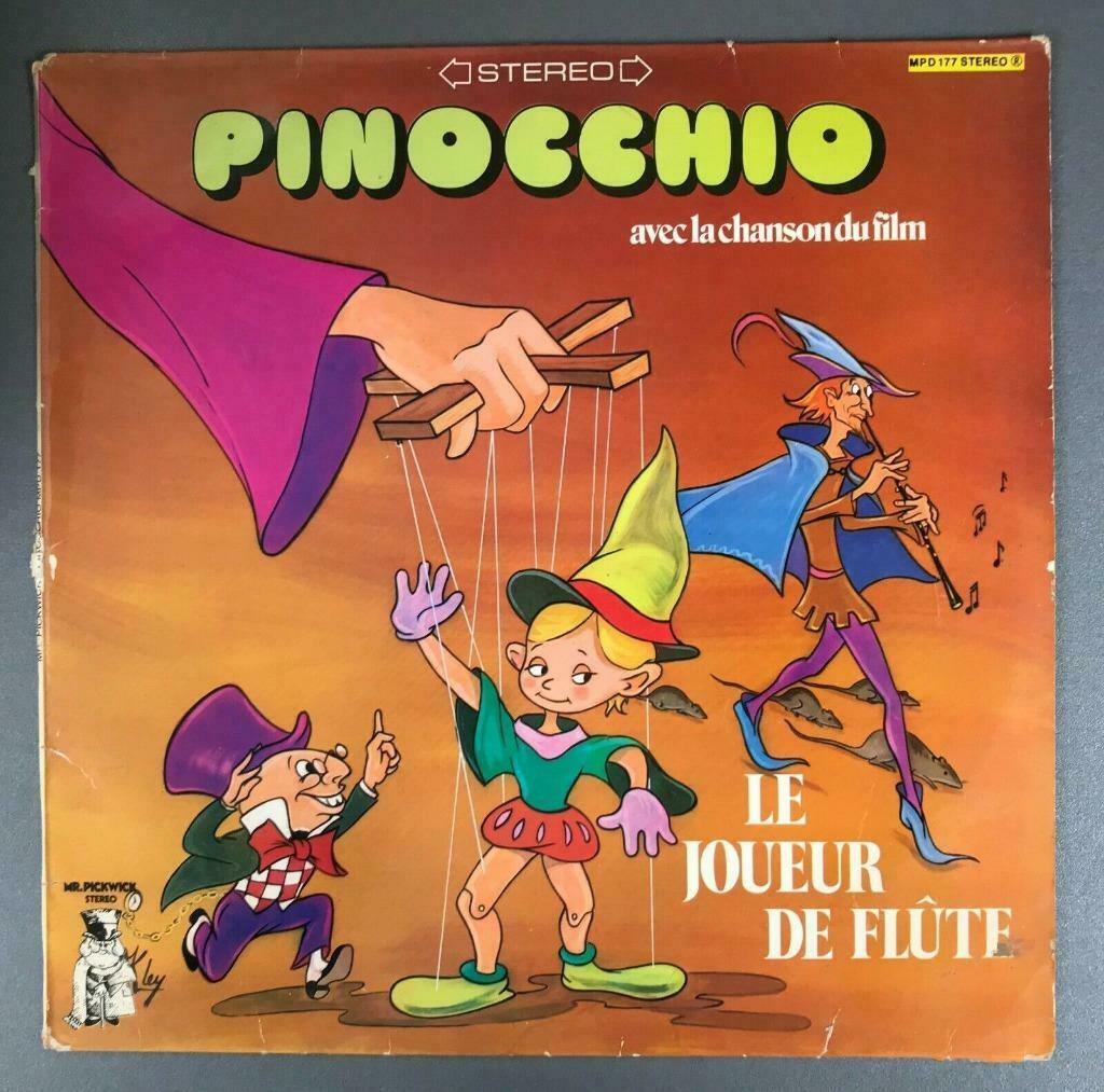 Vinyle de Pinocchio d'après Collodi, CD & DVD, Vinyles | Enfants & Jeunesse, Enlèvement ou Envoi, Utilisé, Jusqu'à 2 ans