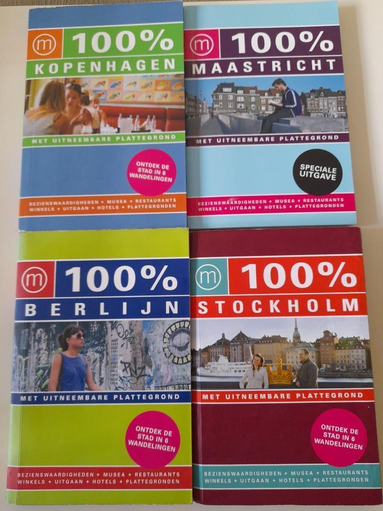 Stadsgids 100% - Berlijn/Kopenhagen/Stockholm/Maastricht, Ophalen of Verzenden