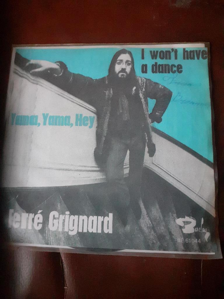 45T Ferre Grignard : Yama yama hey (Belpop), Ophalen of Verzenden