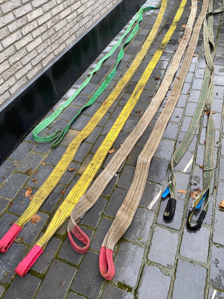 verschillende hijsriemen, Enlèvement