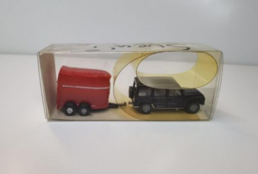 MERCEDES 4x4 Classe G + WESTFALIA Van Chevaux 1/87 HO WIKING, Hobby en Vrije tijd, Modelauto's | 1:87, Nieuw, Auto, Wiking, Ophalen of Verzenden