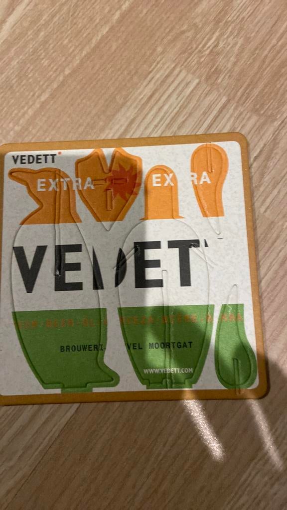 Sous-bock vedett, Enlèvement ou Envoi, Neuf, Sous-bock