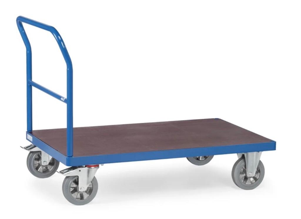Fetra duwbeugelwagen / transportkar / plateauwagen, Ophalen, Zo goed als nieuw, Transportkar