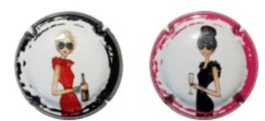 Champagne capsules - Generieken Haute Couture (G 1284), Envoi