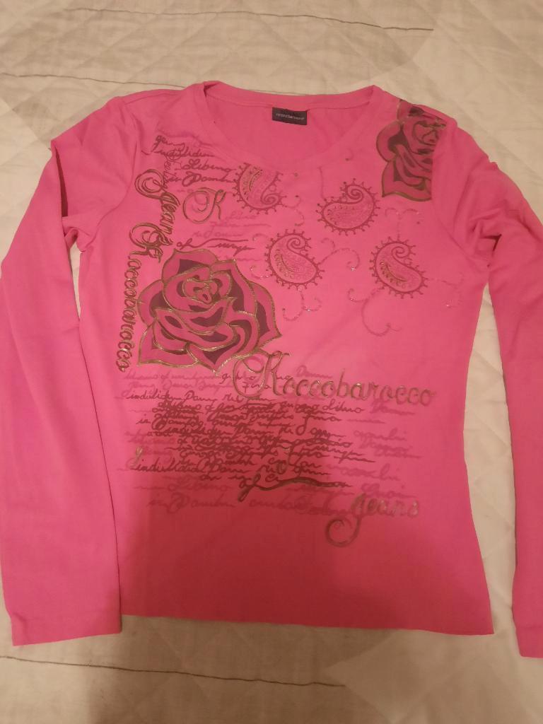 Roccobarocco T shirt (bijpassend rokje), Kleding | Dames, Ophalen of Verzenden, Zo goed als nieuw, Lange mouw, Roze