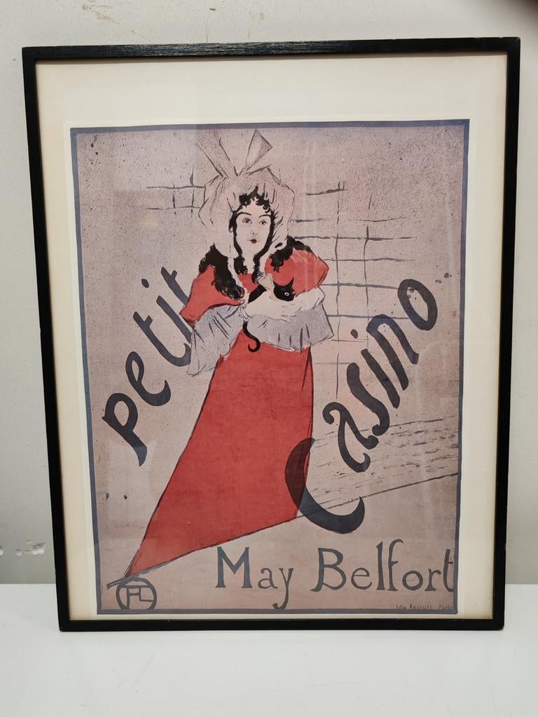 Henri de Toulouse Lautrec, bel ouvrage, cachet en bas à gauc, Enlèvement