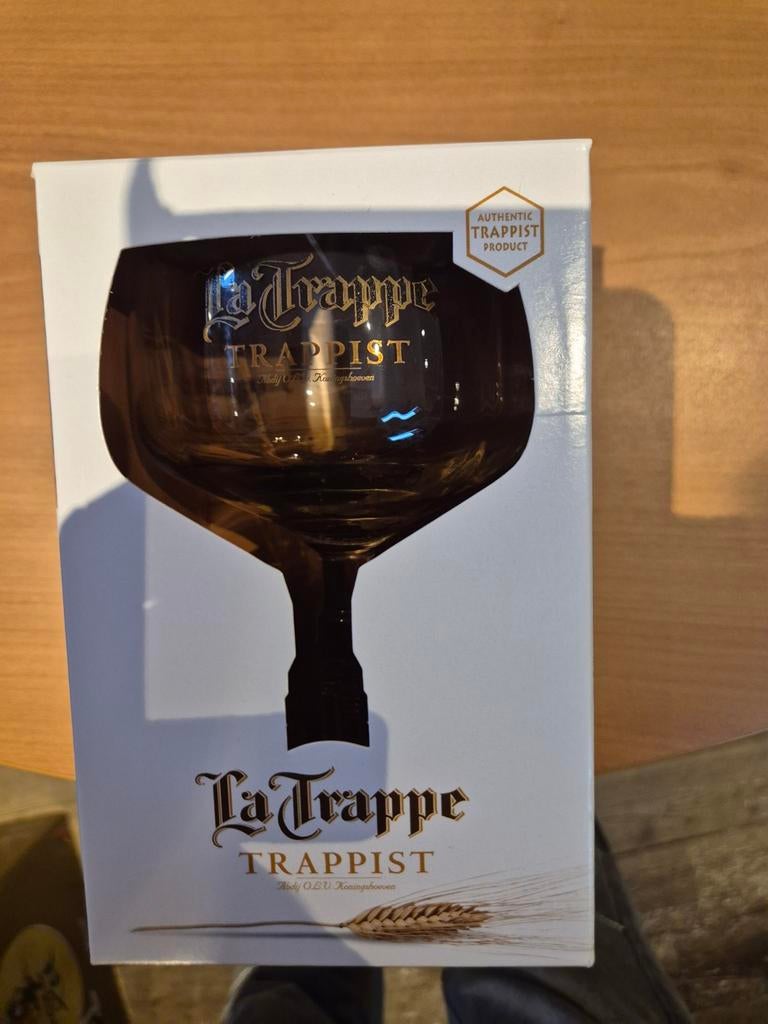 Glas la trappe, Ophalen of Verzenden, La Trappe
