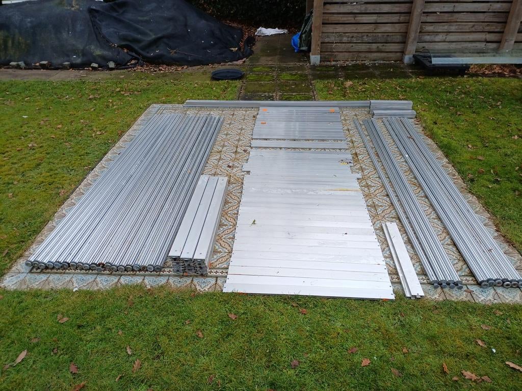 Standenbouw aluminium, Doe-het-zelf en Bouw, Metalen, Ophalen, Aluminium