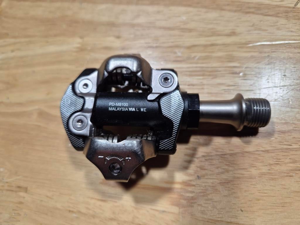 Shimano XT PD-M8100 Linker MTB Pedaal, Ophalen of Verzenden, Zo goed als nieuw, Crankstel of Pedalen, Shimano xt