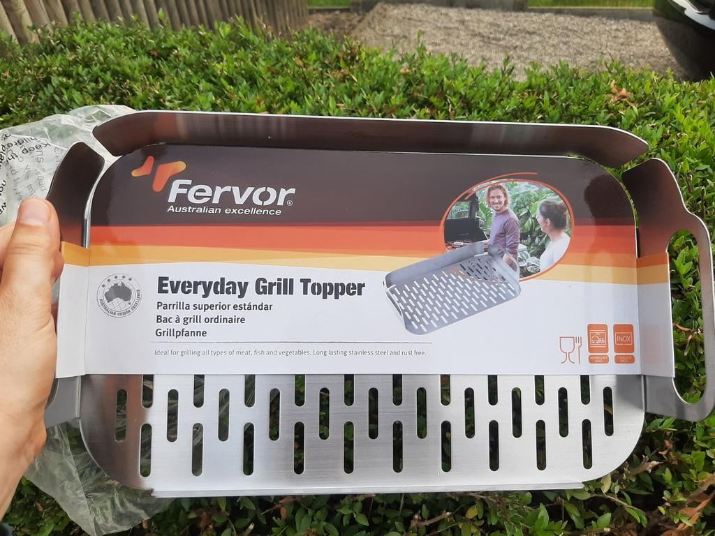 Everyday grill topper inox, Tuin en Terras, Ophalen of Verzenden, Nieuw