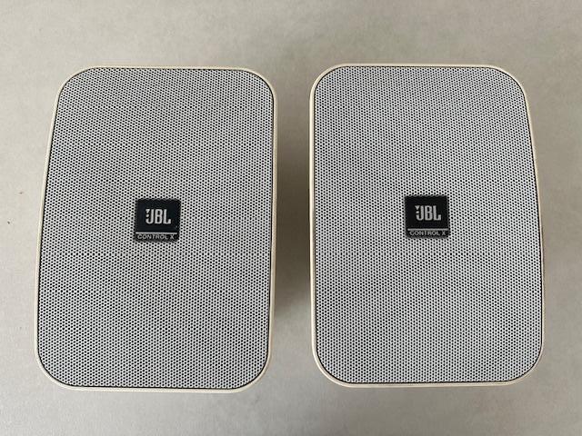 Koppel JBL speakers voor binnen en buiten (weersbestendig), JBL, 60 à 120 watts, Comme neuf, Enlèvement