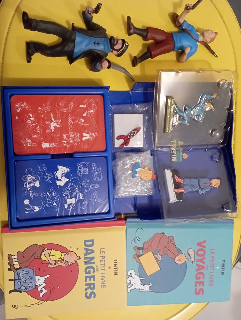 Petit lot Tintin kindertube, Verzenden, Gebruikt, Overige typen