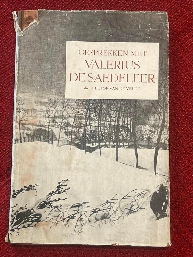 Boek Aalst Kunst - Valerius De Saedeleer - 1943 zeldzaam, Boeken, Ophalen, Zo goed als nieuw