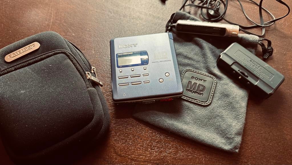 Lecteur Enregistreur MiniDisc Sony MZ R55, Enlèvement, Walkman ou Baladeur