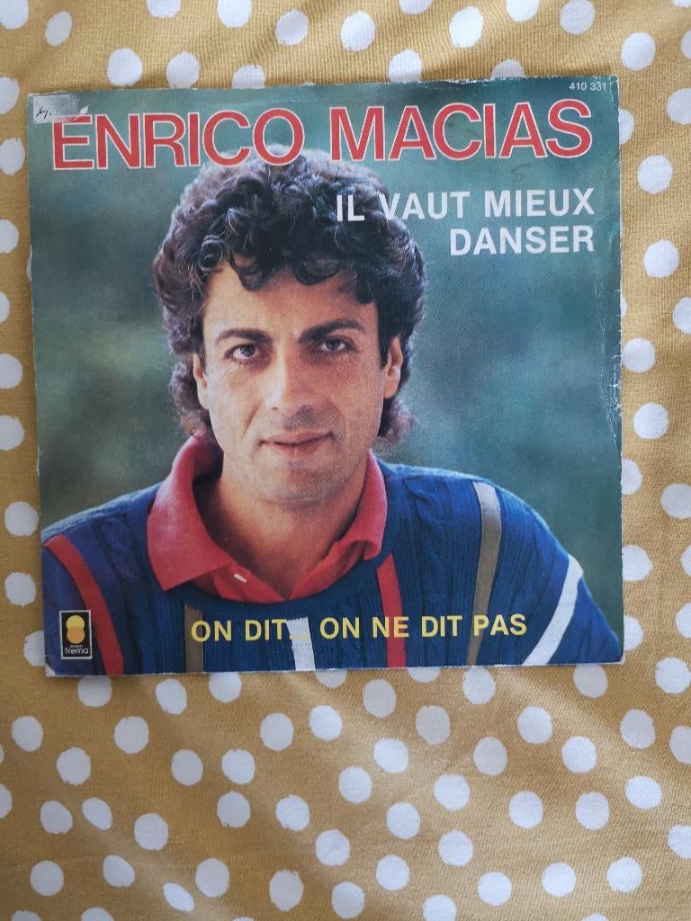 single Enrico Macias il vaut mieux danser(bpost gratuit), Enlèvement ou Envoi, Single, Dance, Utilisé