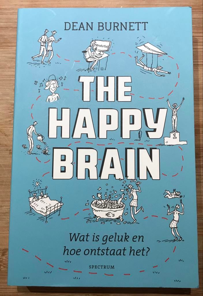 Dean Burnett - The happy brain, Ophalen of Verzenden, Zo goed als nieuw, Dean Burnett