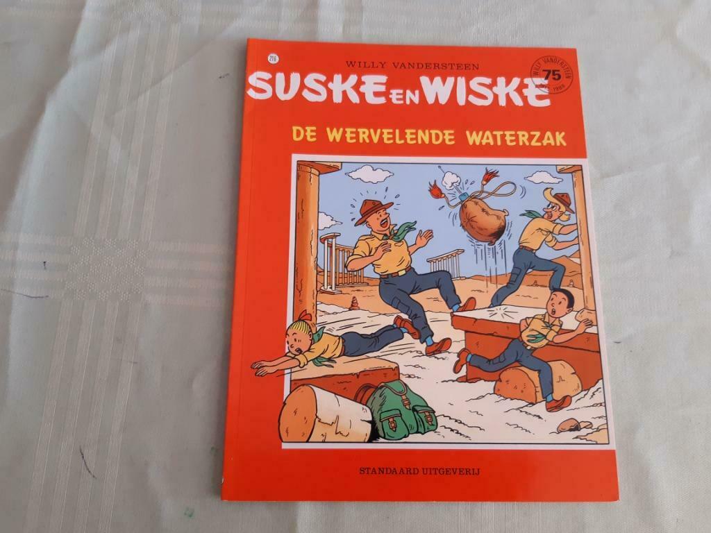 Suske en Wiske.216.De wervelende waterzak., Eén stripboek, Ophalen of Verzenden, Zo goed als nieuw