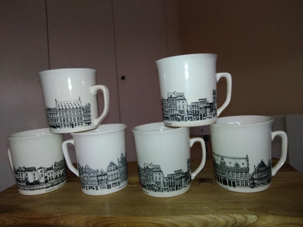 servies Villeroy Boch Belgische steden, Antiek en Kunst, Antiek | Servies compleet, Ophalen of Verzenden