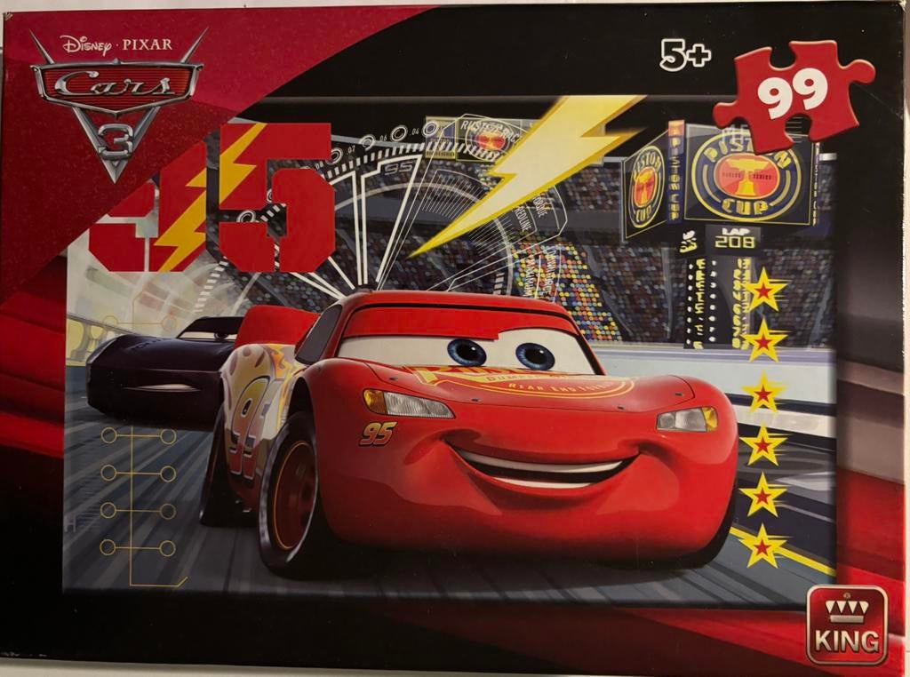 Cars puzzel 99 stuks, Enlèvement, Comme neuf