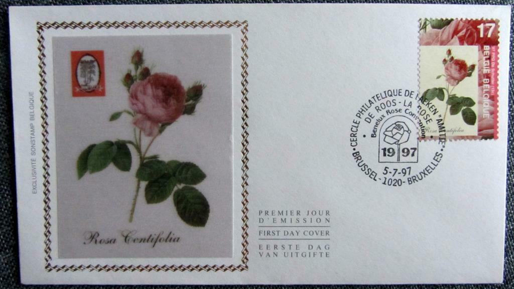 FDC OP ZIJDE-FLORALIËN- BLOEMEN-PLANTEN- BELGIË, Enlèvement ou Envoi, Affranchi, Animal et Nature