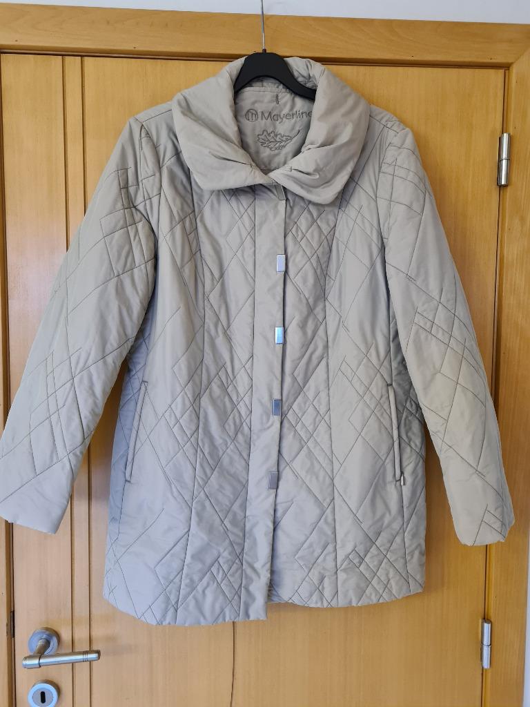 Gewatteerde jas 'Mayerline' -  M. 42, Mayerline, Beige, Maat 42/44 (L), Ophalen of Verzenden