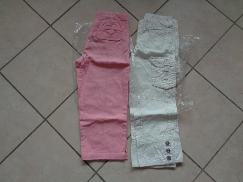 Lot de vêtements 10 ans 2 pantacourts, Envoi, Utilisé, Taille 140