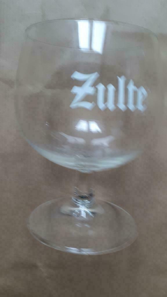 Bierglas Zulte, Ophalen, Zo goed als nieuw, Glas of Glazen, Overige merken