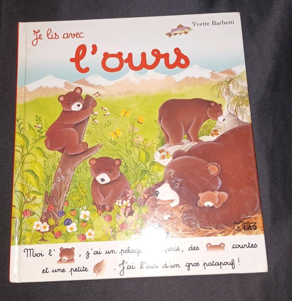 Yvette Barbetti - je lis avec l'ours, Livres, Enlèvement, Utilisé