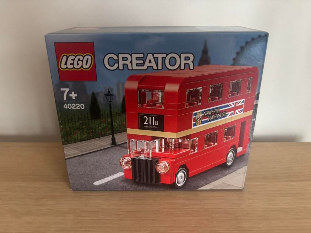 Lego creator mini london bus 40220, Ophalen of Verzenden, Nieuw, Lego
