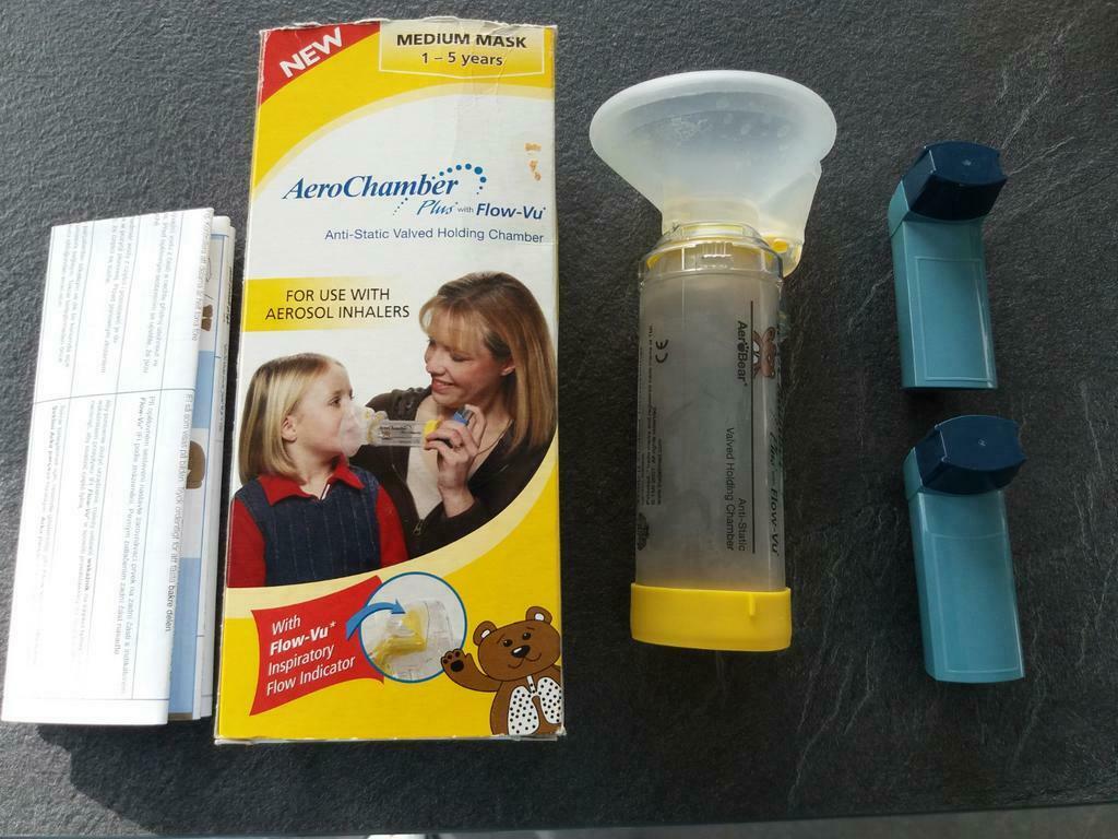 manueel aerosoltoestel (puffer), Kinderen en Baby's, Ophalen, Zo goed als nieuw