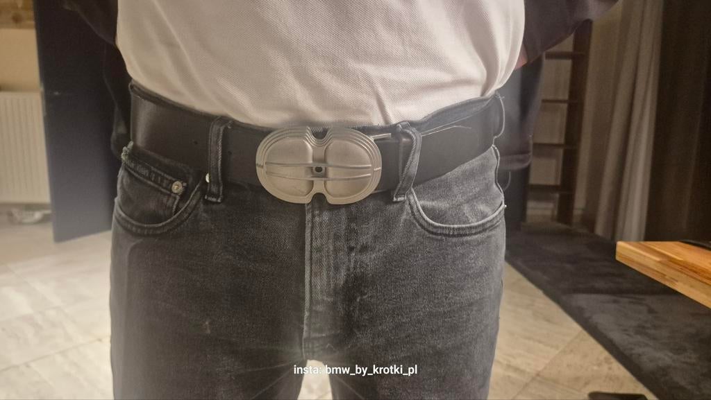 Ceinture de pantalon de boxeur rare BMW R100 R90 R80, Heupriem