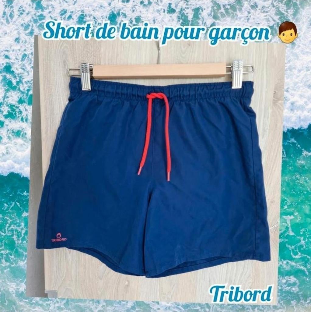 Short de bain pour garçon -bleu-Tribord, Kinderen en Baby's, Kinderkleding | Kinder-zwemkleding, Gebruikt, Badpak, Ophalen of Verzenden