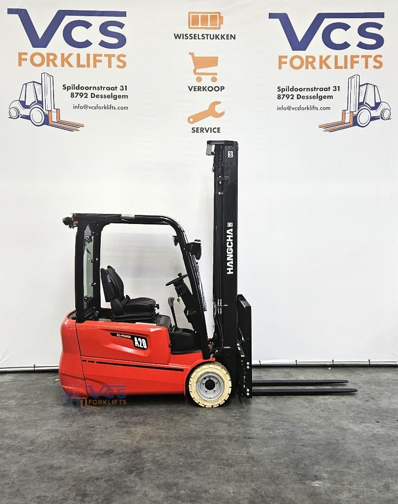 NIEUWE HEFTRUCK 2ton 6,5m triplex + 2 jaar garantie, Ophalen, Hangcha, Heftruck, 1000 tot 2000 kg