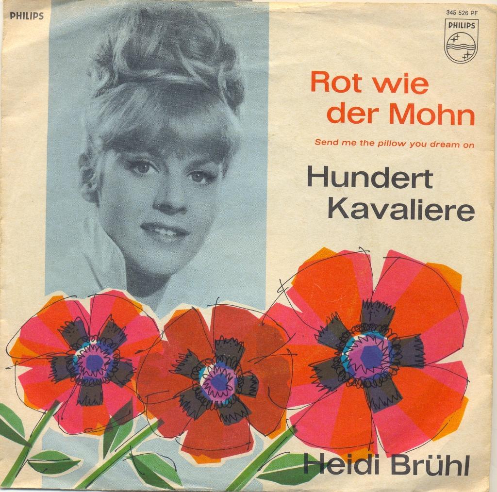 Heidi Brühl – Rot wie der Mohn - Single, CD & DVD, Vinyles Singles, Utilisé, Pop, Enlèvement ou Envoi