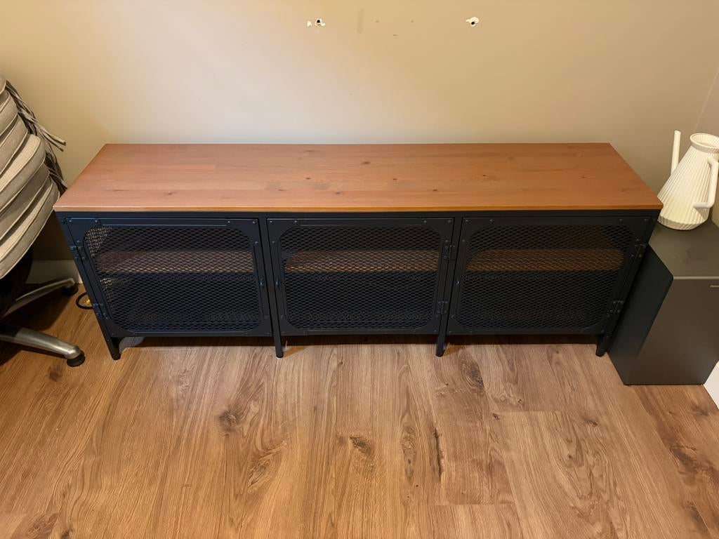 Tv meubel Ikea fjalbo, Ophalen, Gebruikt, 100 tot 150 cm, Minder dan 100 cm
