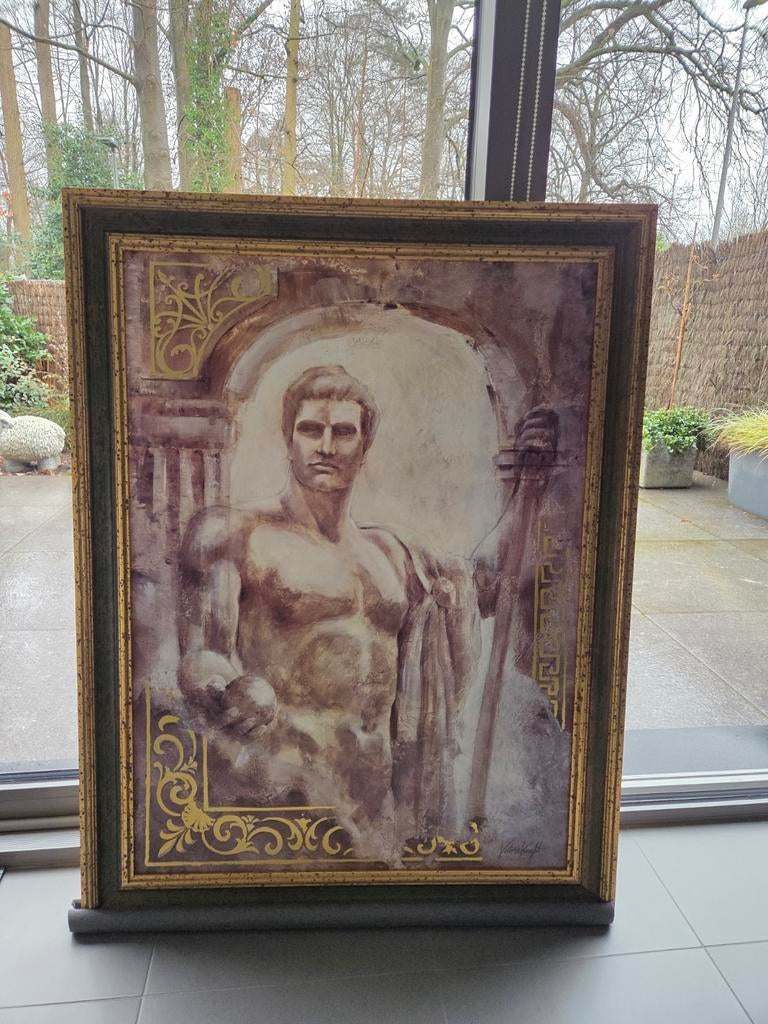 Vintage tekening van Victoria Knight, Ophalen