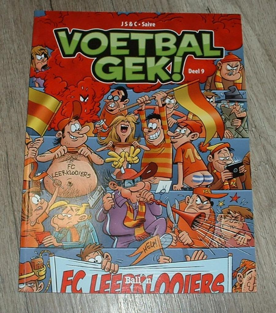 strip voetbalgek nr 9 in nieuwstaat, Boeken, Eén stripboek, Saive Olivier, Nieuw, Ophalen of Verzenden