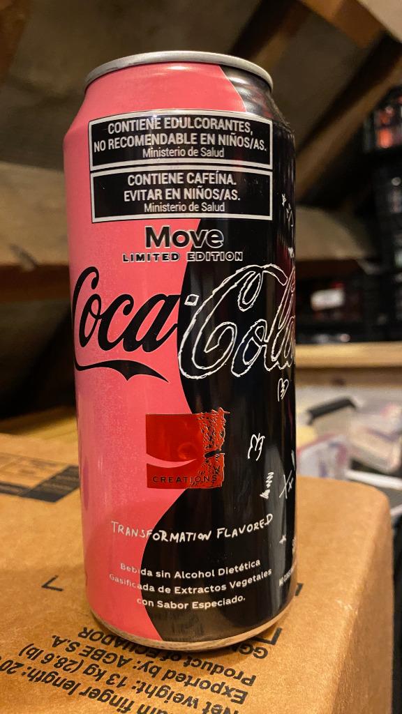 Coca-Cola can Creation uit Argentina MOVE 473 ml , Ophalen of Verzenden