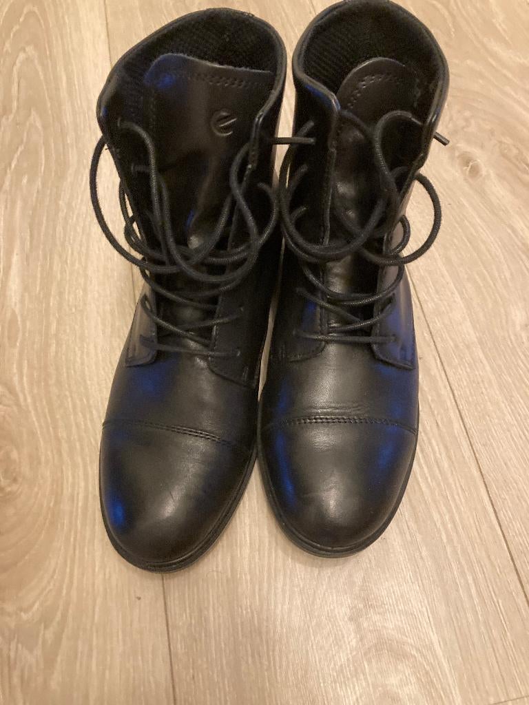 Veterlaarsjes - ecco, Kleding | Dames, Schoenen, Ecco, Zwart, Lage of Enkellaarzen, Ophalen of Verzenden
