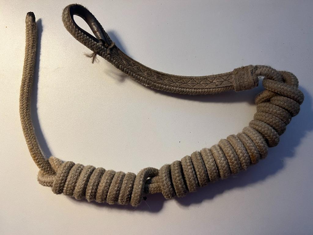 Corde US WW2 ( attache bâche handcart M3A4 ?), Envoi