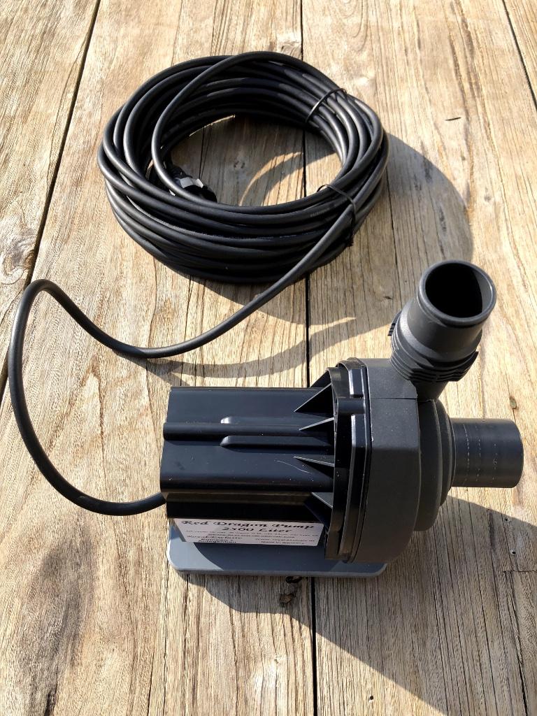 Nieuwe opvoerpomp Red Dragon 2500, Dieren en Toebehoren, Ophalen
