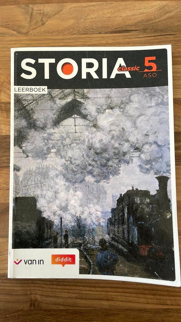 Storia CLASSIC 5 ASO - leerboek, Boeken, Ophalen of Verzenden, Nederlands