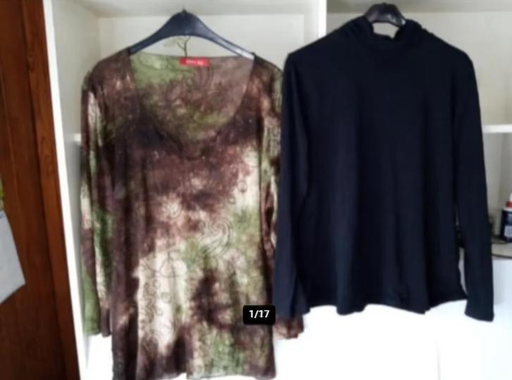 Kleding Paprika en Cassis - 44 tot 50 - tussen 3 en 5€, Enlèvement ou Envoi, Autres couleurs, Robe, Porté