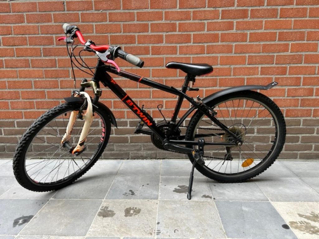 mountenbike voor 12-14jaar, B-Twin, Comme neuf, Vitesses, 20 pouces