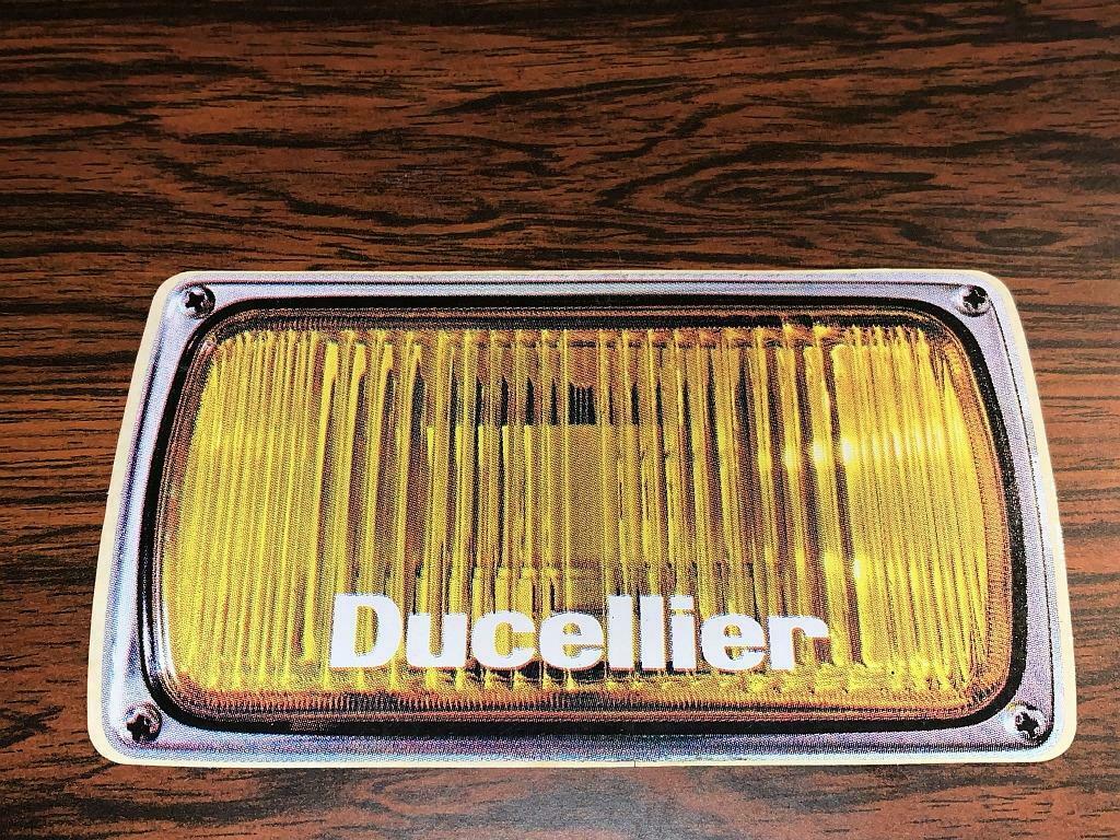 Sticker mistlicht Geel Ducellier jaren '80, Enlèvement ou Envoi, Comme neuf