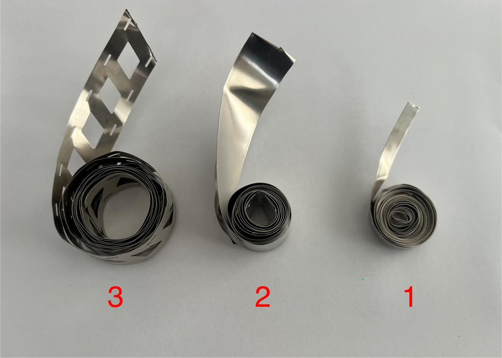 Bandes en nickel pour la construction de batteries, Vélos & Vélomoteurs, Enlèvement, Comme neuf